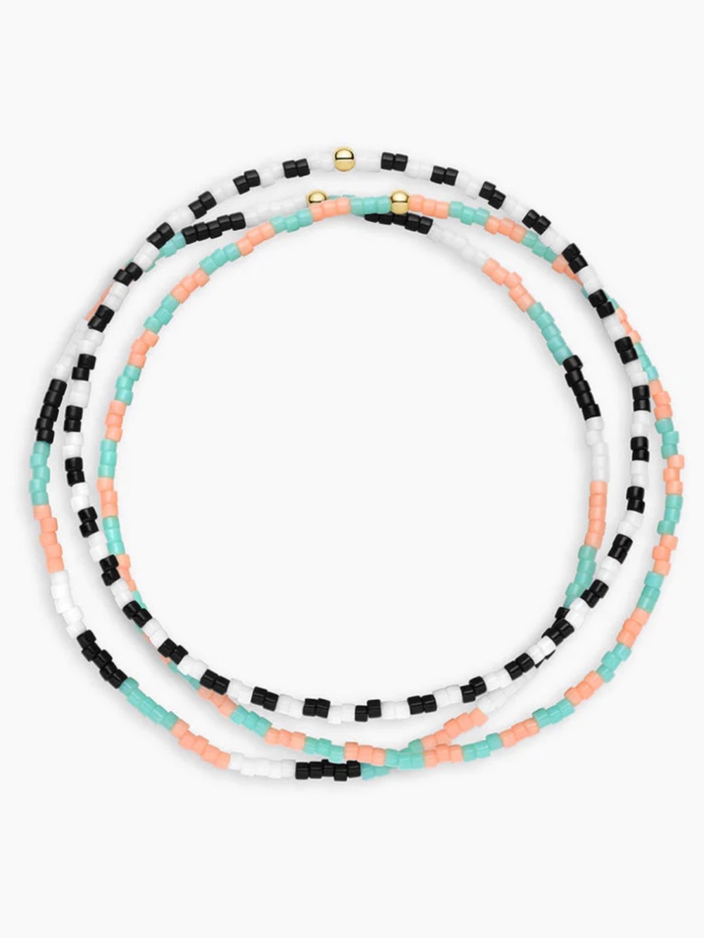 Gorjana Gigi Stipe Stretch Bracelet Trio Palm Desert New